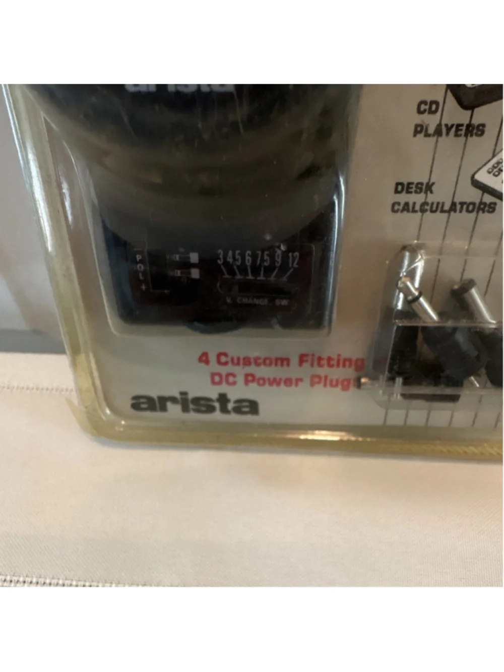 Arista 52-8300 Multi-Voltage AC/DC Adapter Portable Black Powered Universal